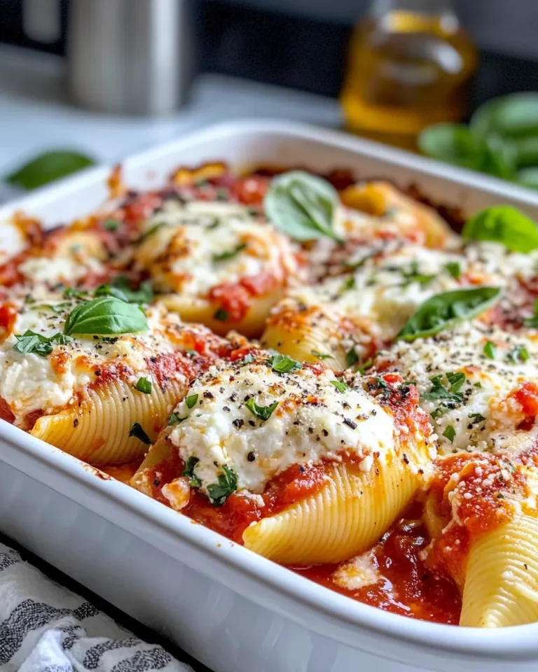 Homemade Herb Ricotta Stuffed Shells photo