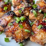 Homemade Honey Soy Glazed Chicken Thighs recipe photo