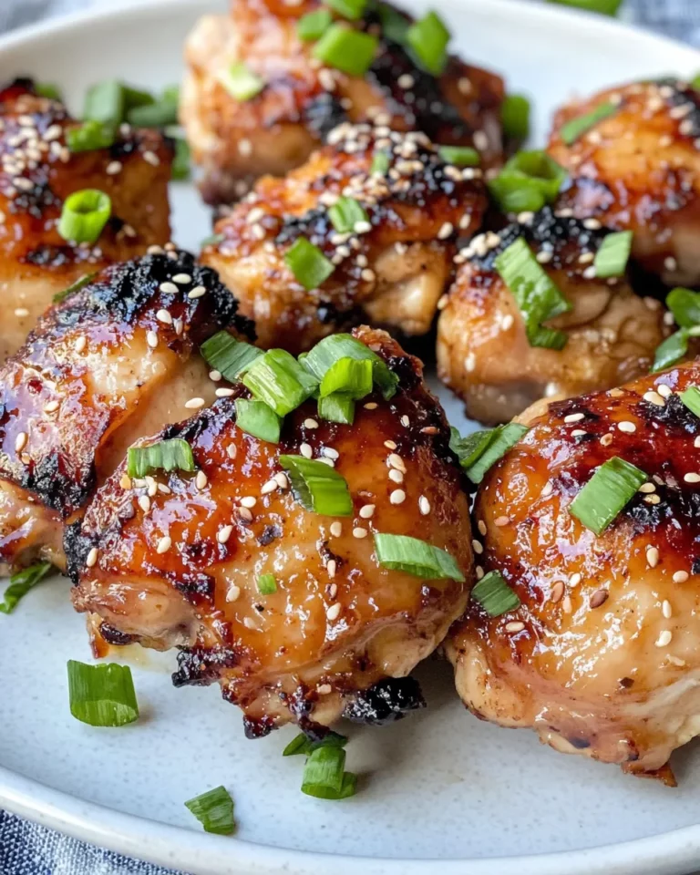 Homemade Honey Soy Glazed Chicken Thighs recipe photo
