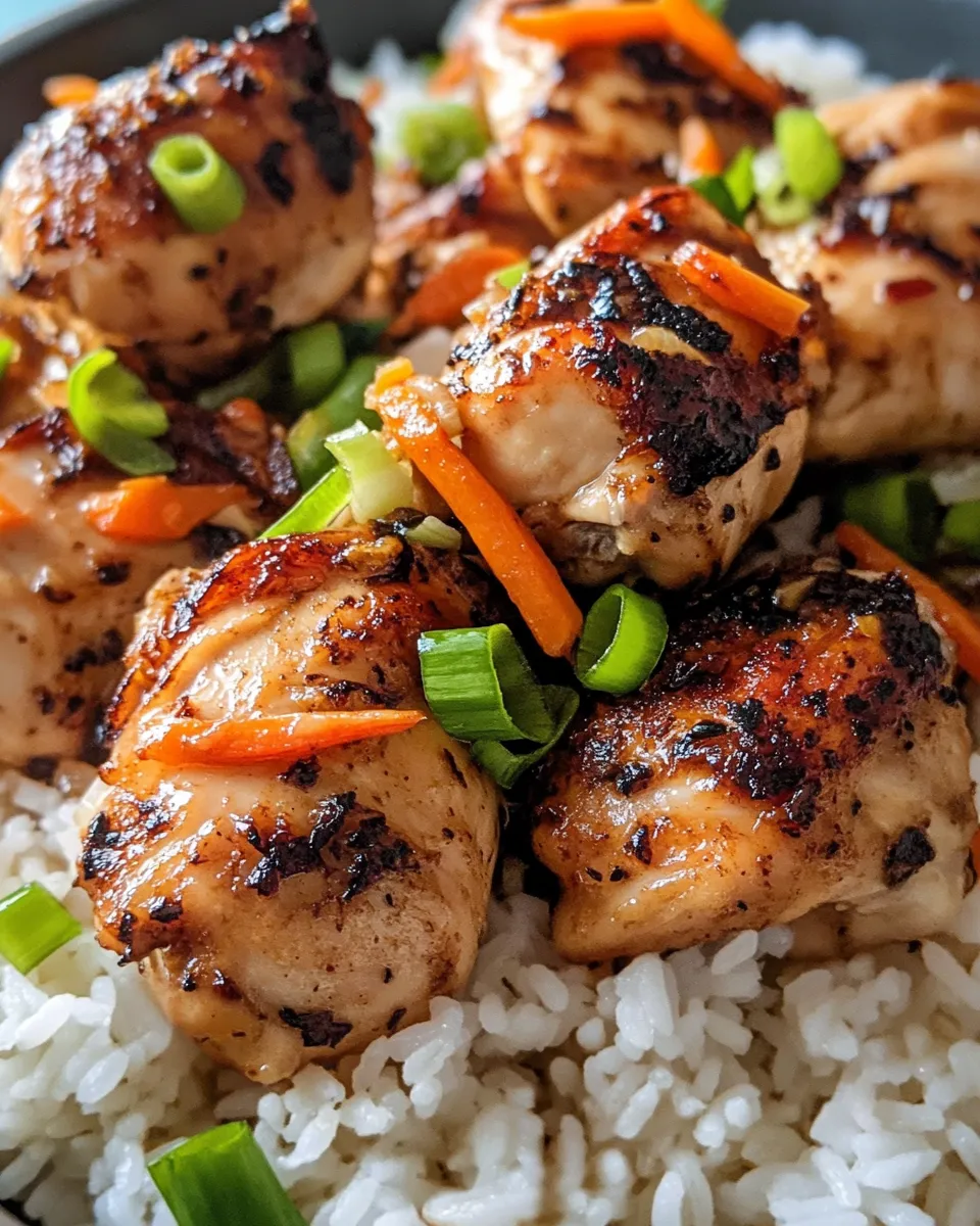 Homemade Jamaican Brown Stew Chicken with Rice recipe photo