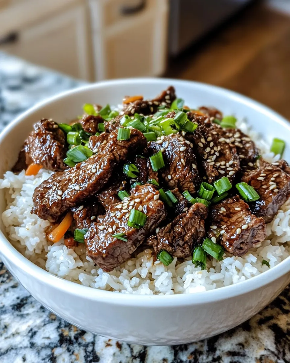 Delicious Korean BBQ Beef Bulgogi Rice Bowls dish photo