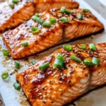 Homemade Maple Miso Glazed Salmon recipe photo