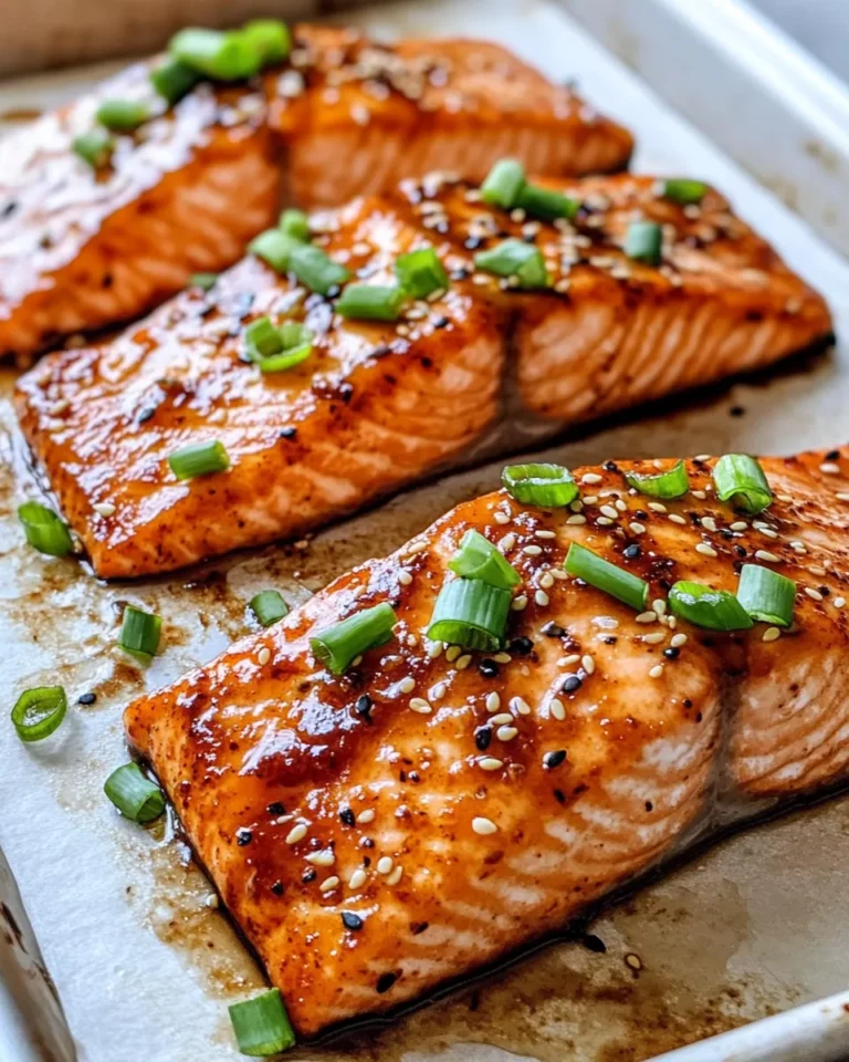 Homemade Maple Miso Glazed Salmon recipe photo