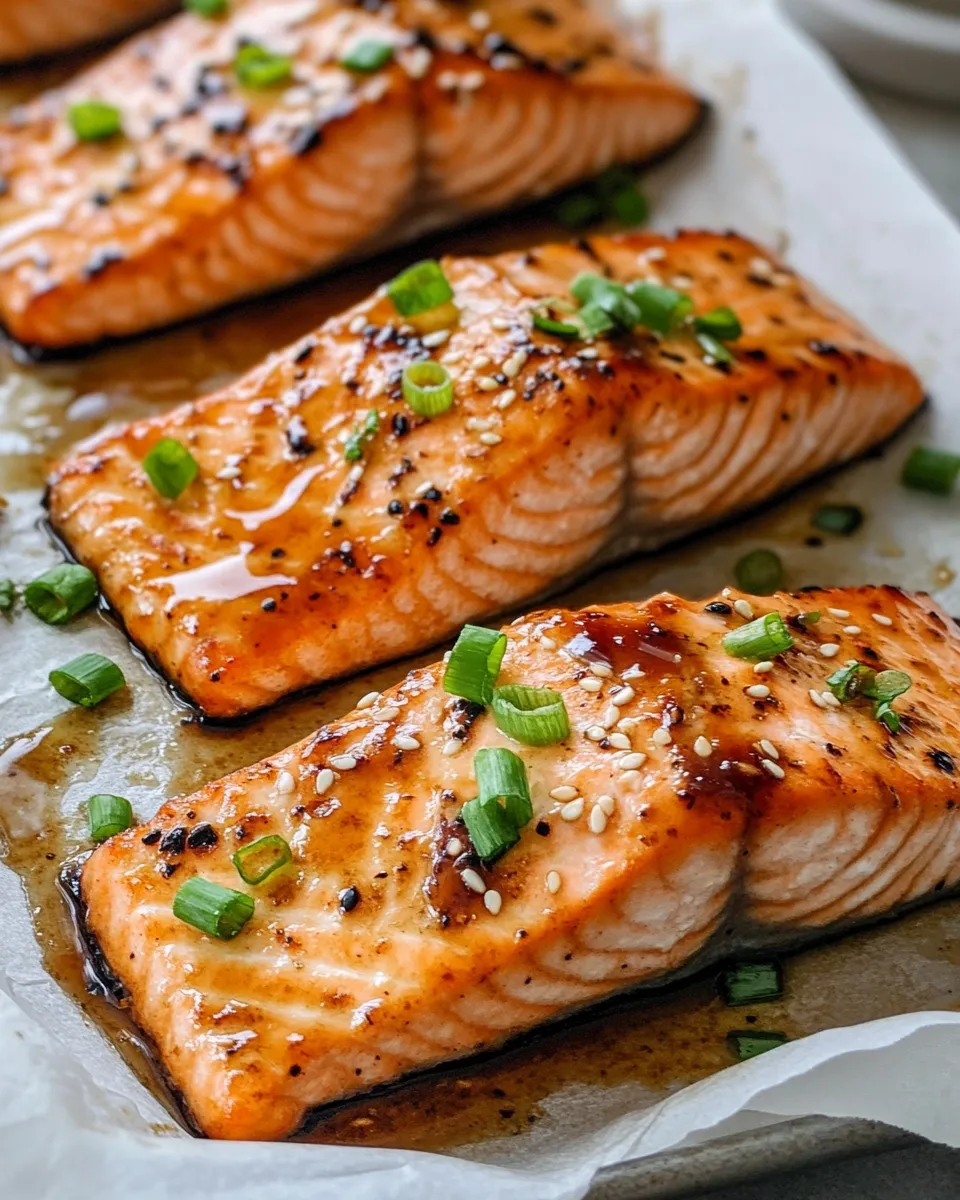 Classic Maple Miso Glazed Salmon dish photo