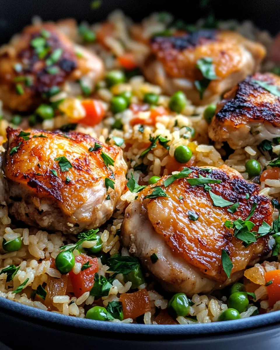 Homemade One-Pot Chicken and Rice Pilaf recipe photo