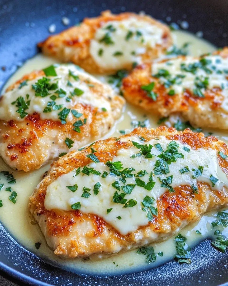 Easy Parmesan Crusted Chicken Piccata recipe photo