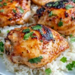 Homemade Peri Peri Chicken with Rice photo