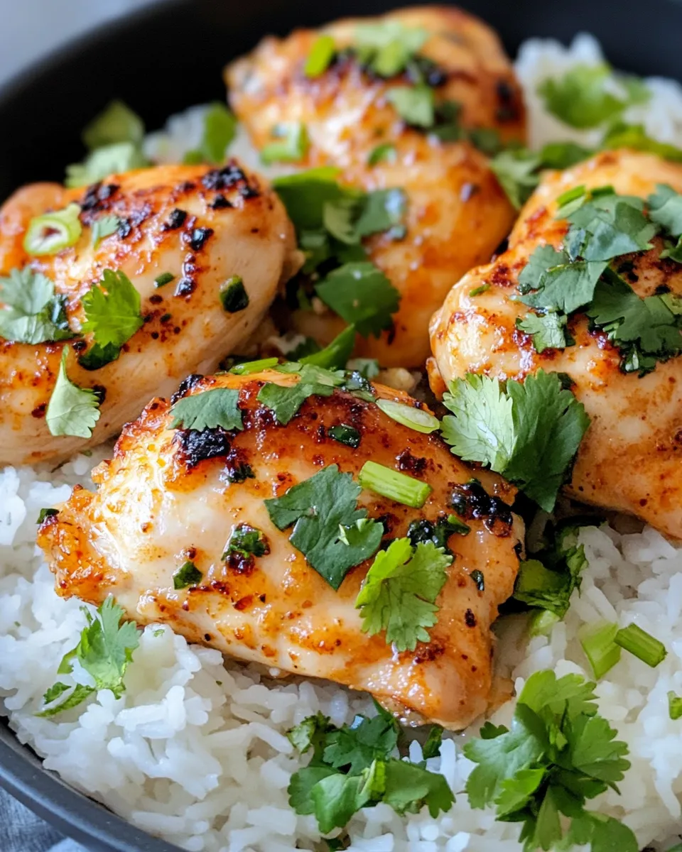 Classic Peri Peri Chicken with Rice recipe image