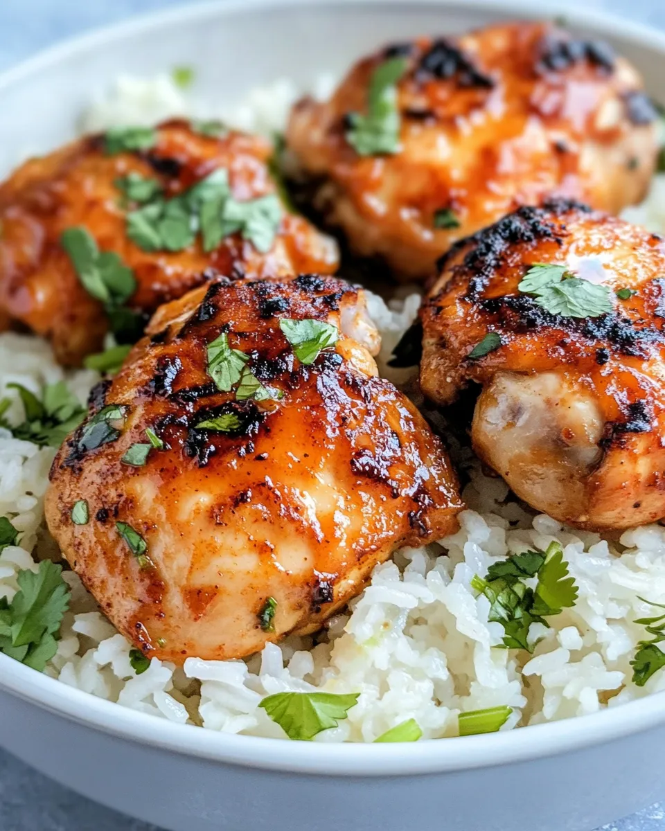 Easy Peri Peri Chicken with Rice dish photo