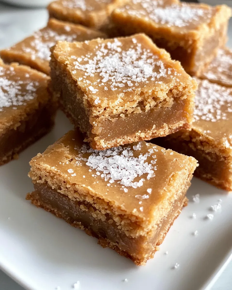 Homemade Salted Maple Butter Bars photo