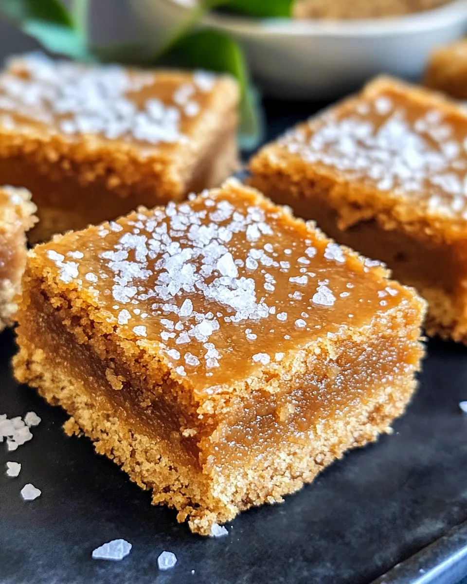 Easy Salted Maple Butter Bars recipe photo