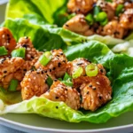 Homemade Sesame Ginger Chicken Lettuce Cups recipe photo