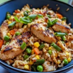 Homemade Spicy Chicken Fried Rice photo
