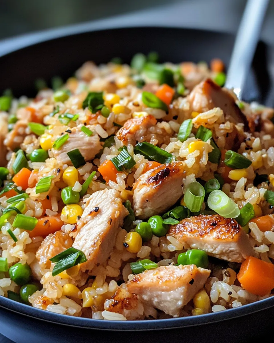 Classic Spicy Chicken Fried Rice image