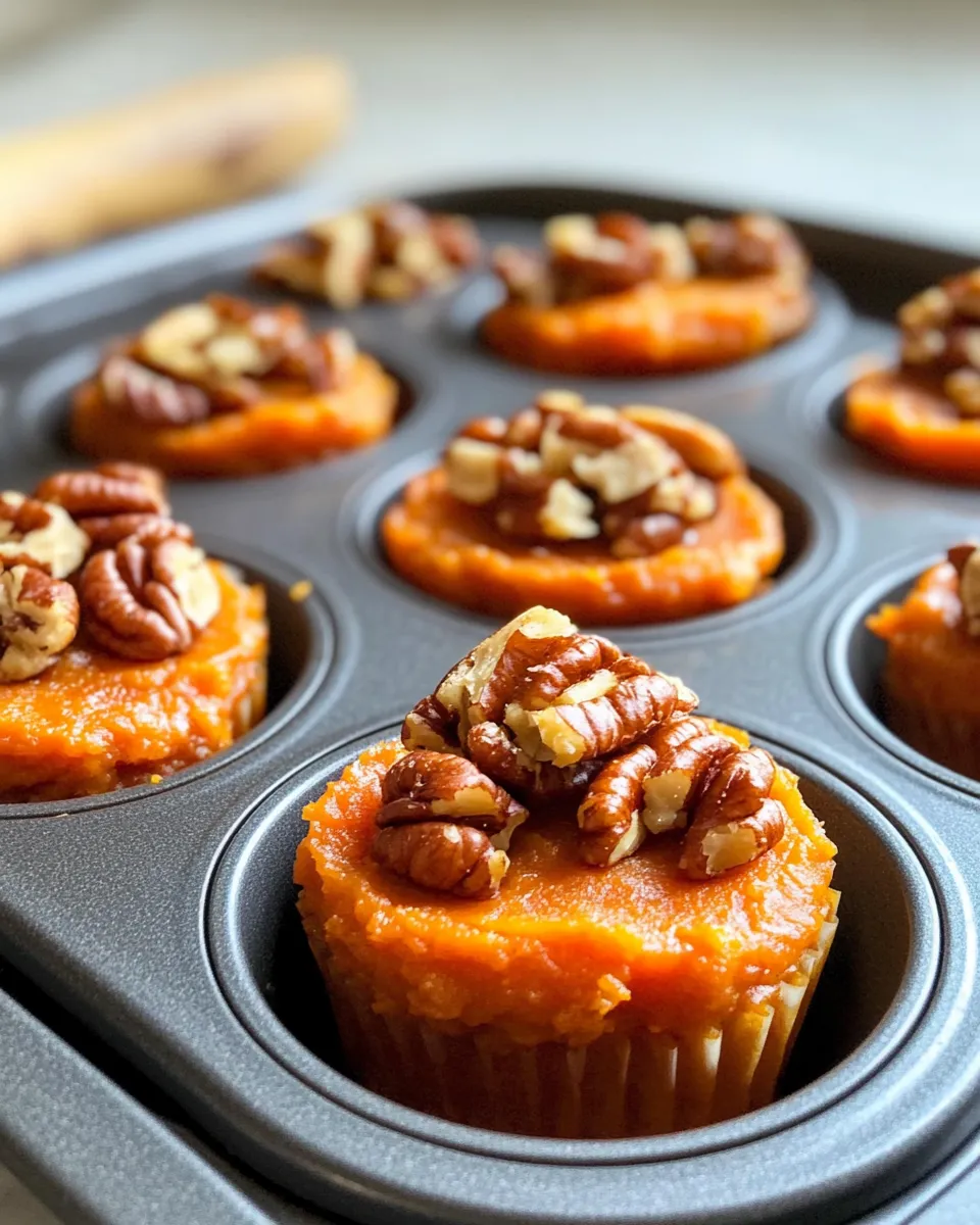 Classic Sweet Potato Pecan Casserole Cups image