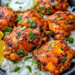 Homemade Tandoori Chicken with Basmati Rice recipe photo