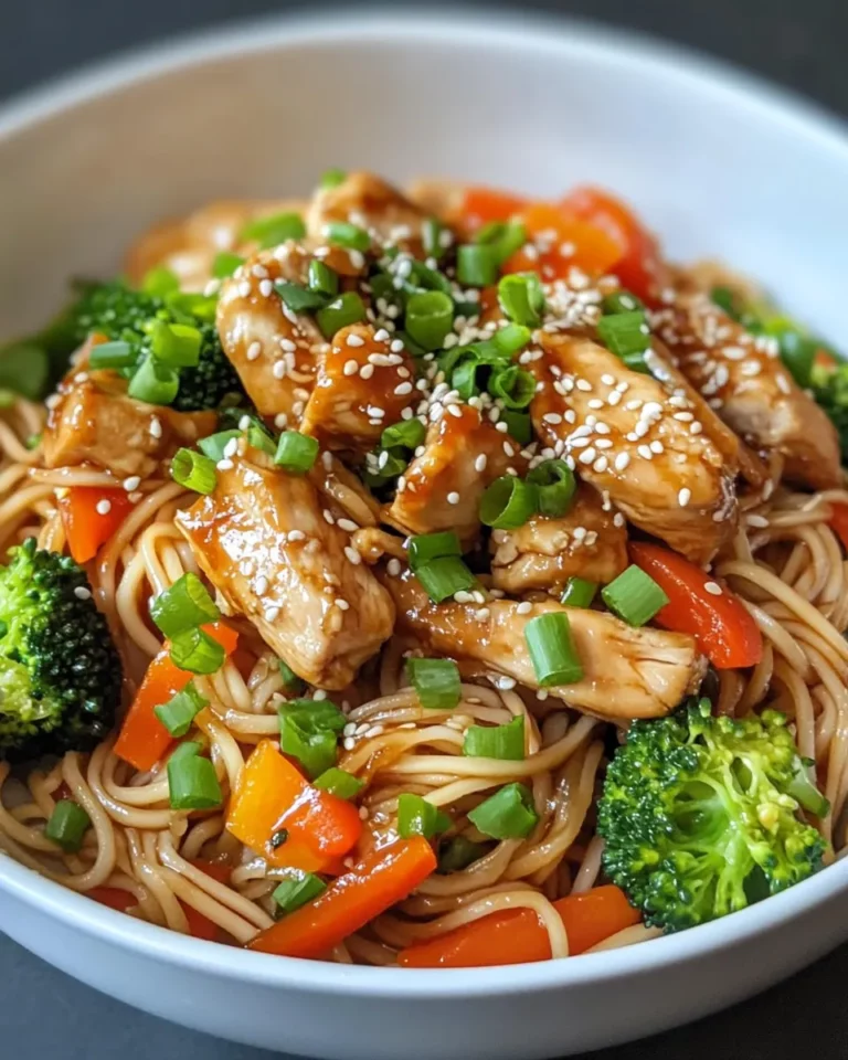 Homemade Teriyaki Chicken Yakisoba Noodles recipe photo