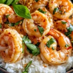 Homemade Thai Red Curry Shrimp with Rice recipe photo