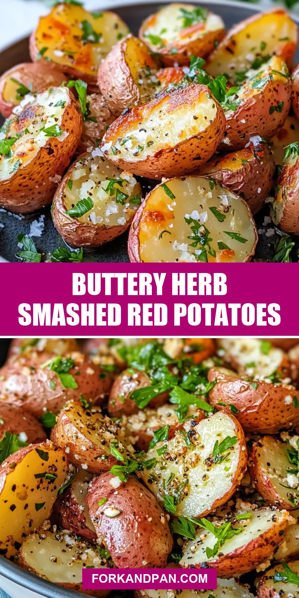 How To Make The Best Buttery Herb Smashed Red Potatoes