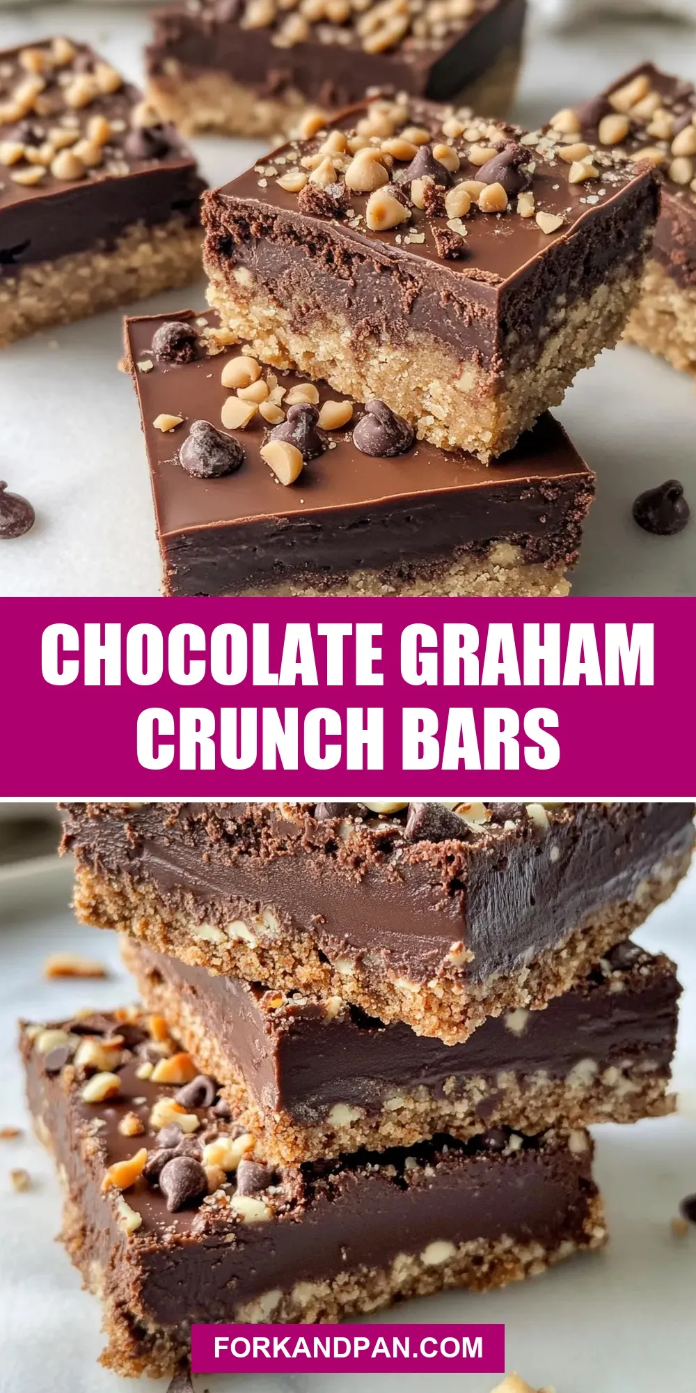 Ultimate Chocolate Graham Crunch Bars