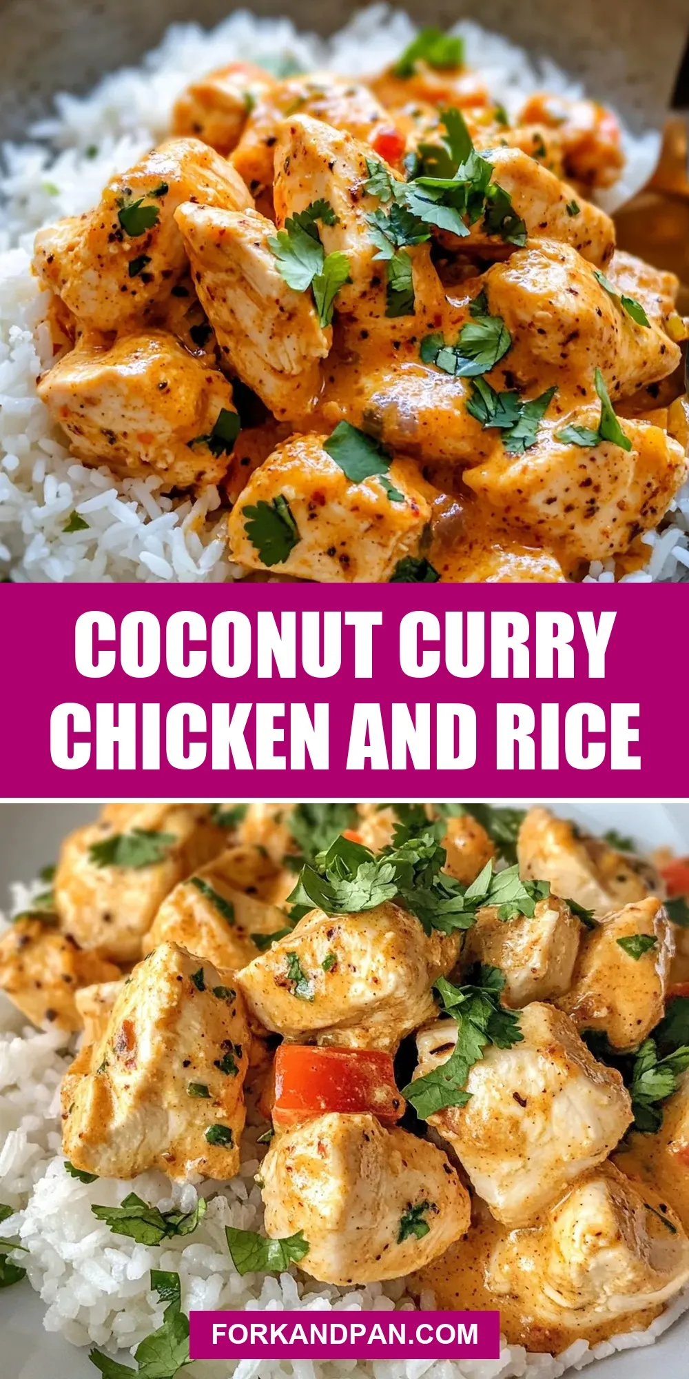 Coconut Curry Chicken And Rice (Quick & Delicious)
