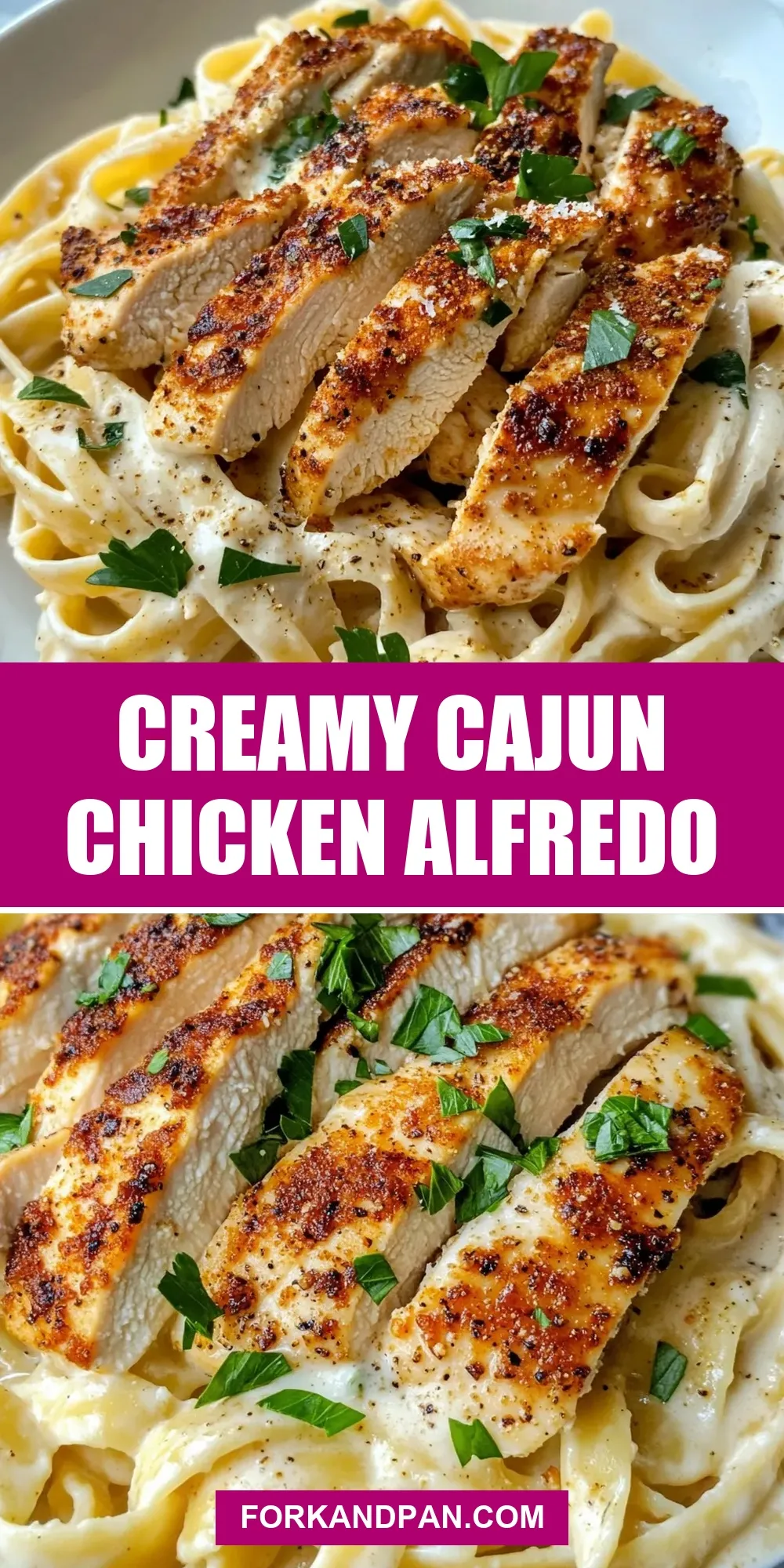 Creamy Cajun Chicken Alfredo Recipe