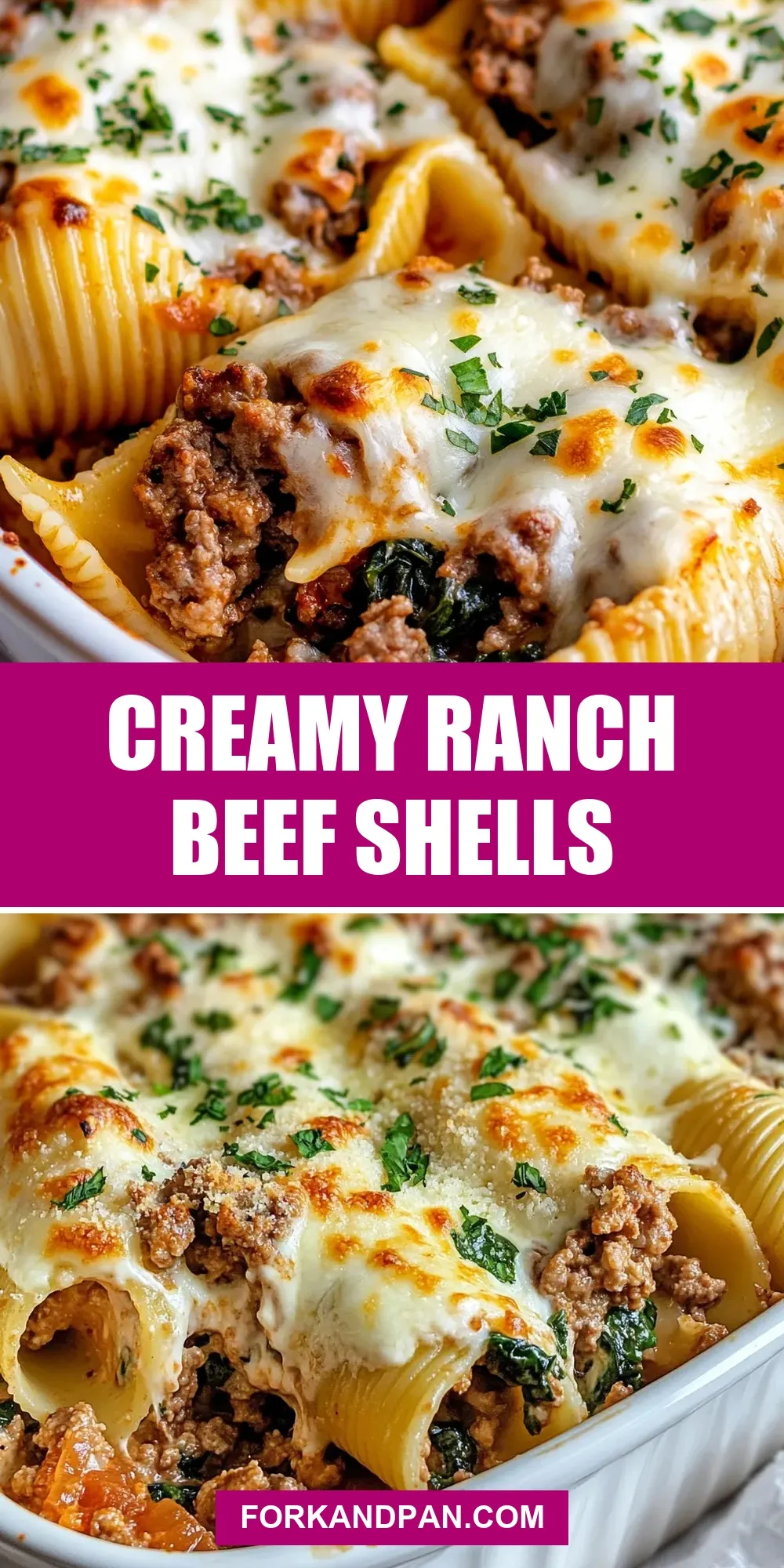 Creamy Ranch Beef Shells (Perfect & Delicious)