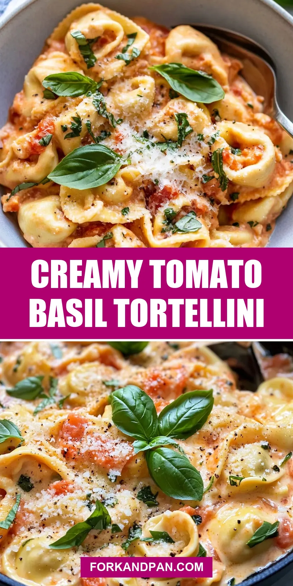 How To Make Ultimate Creamy Tomato Basil Tortellini