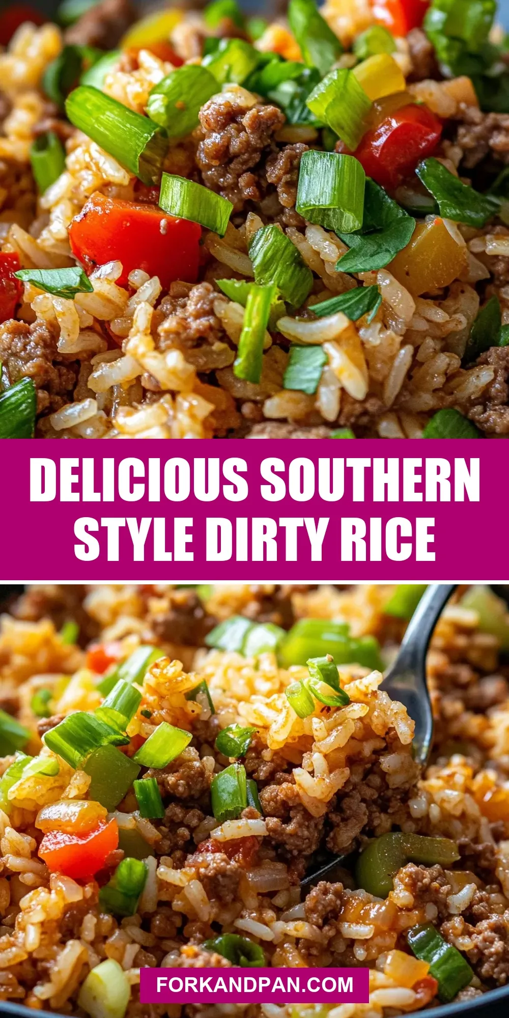 Easy Delicious Southern Style Dirty Rice Recipe