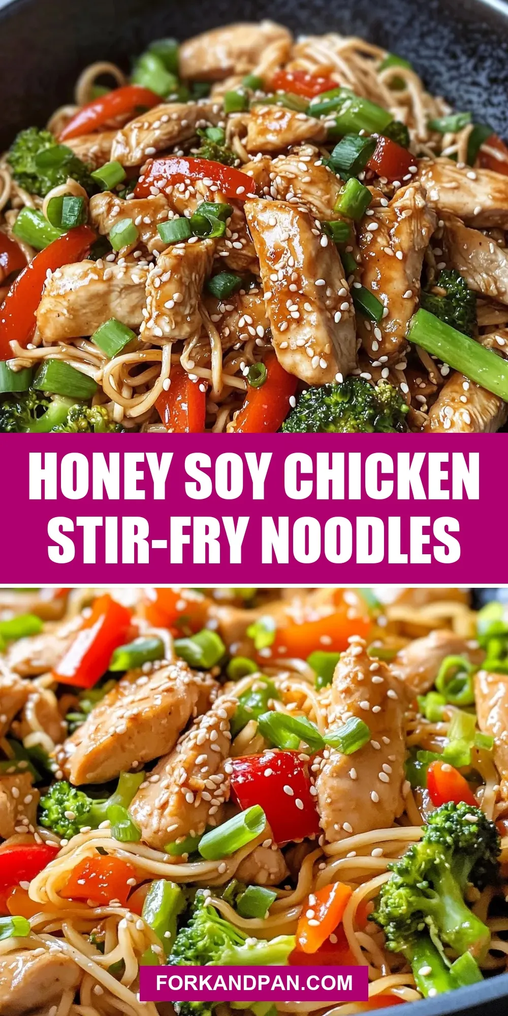 How To Make Creamy Honey Soy Chicken Stir-Fry Noodles
