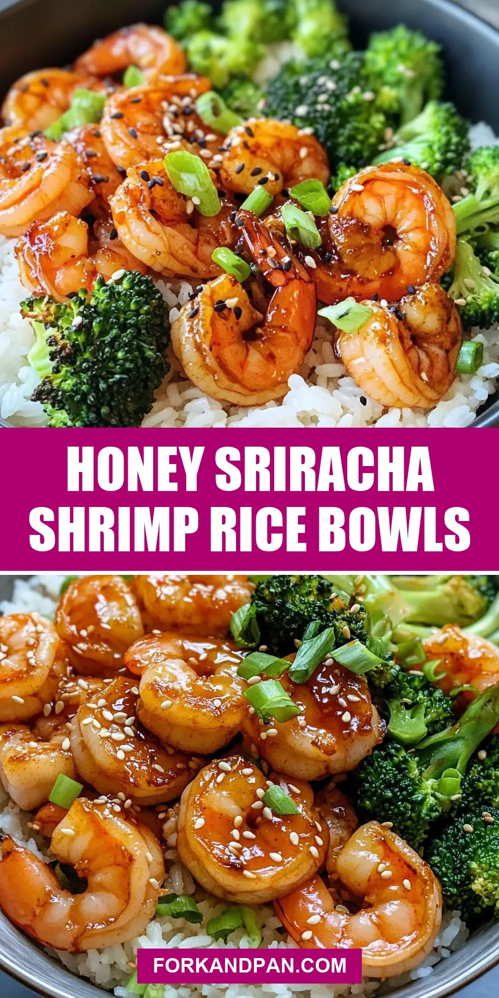 How To Make Quick Honey Sriracha Shrimp Rice Bowls