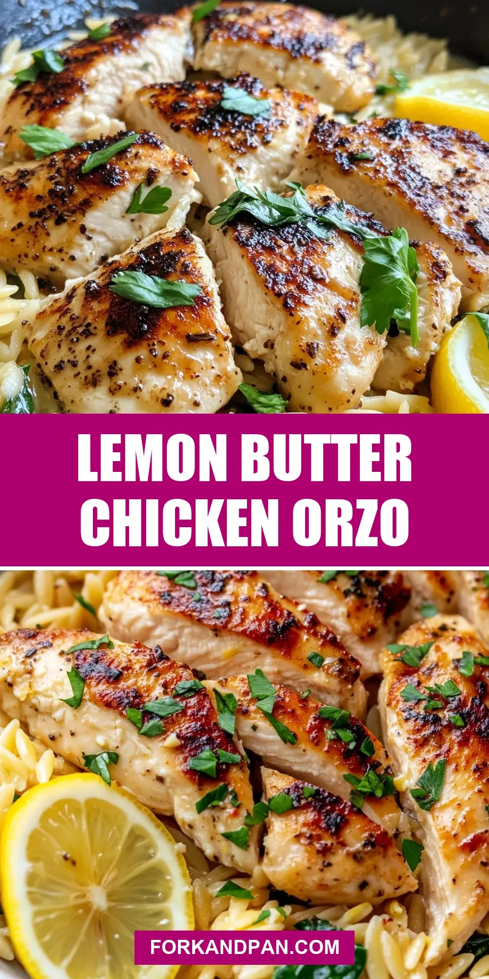 How To Make Easy Lemon Butter Chicken Orzo