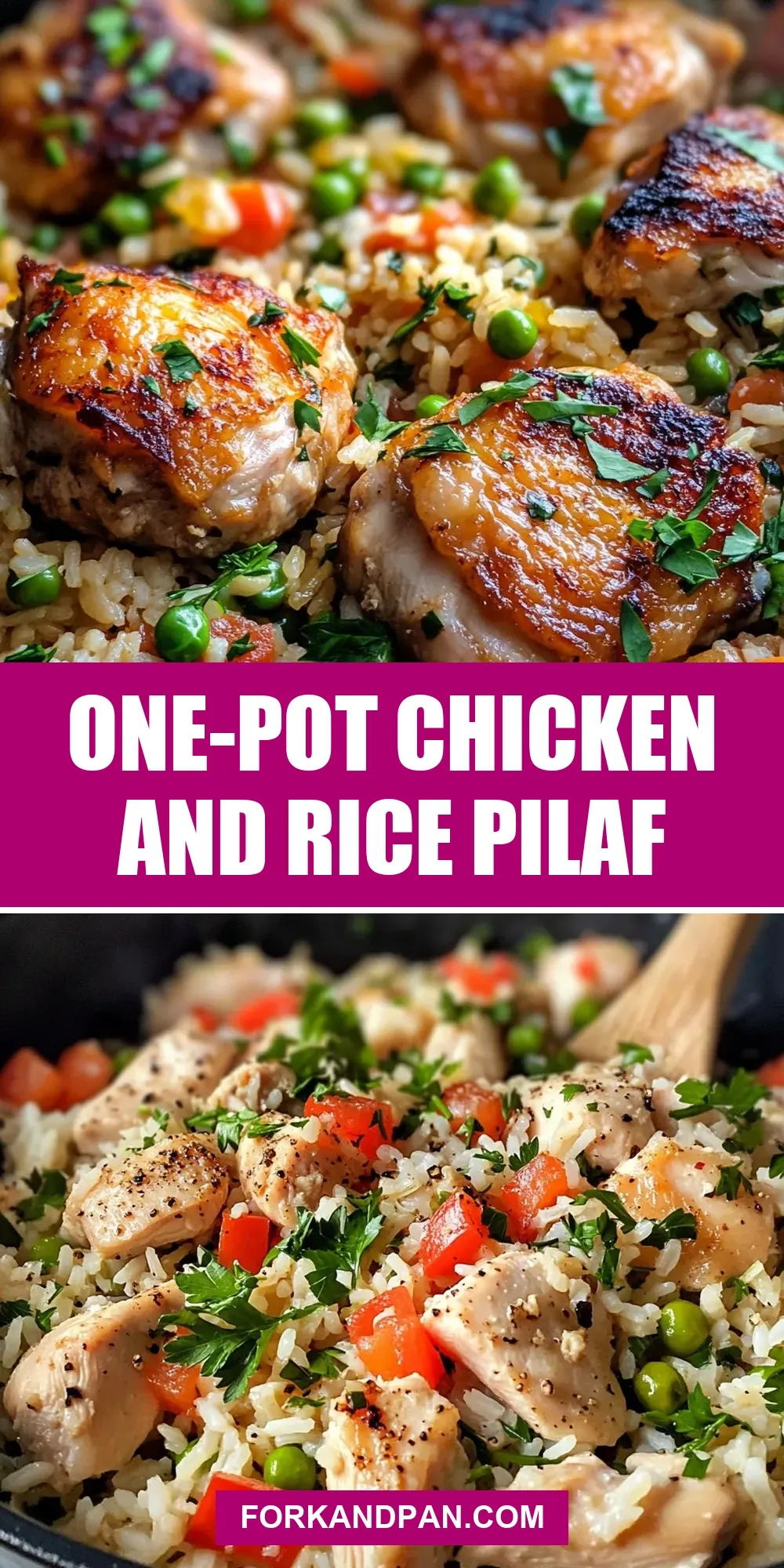 The Best One-Pot Chicken And Rice Pilaf Ever