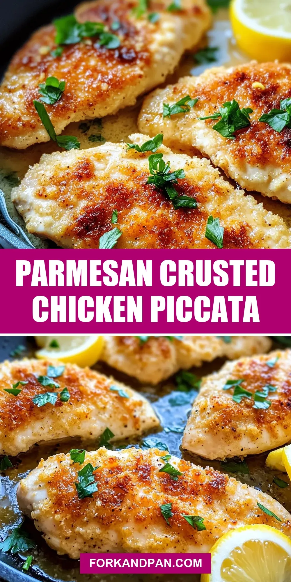 Flavorful Parmesan Crusted Chicken Piccata