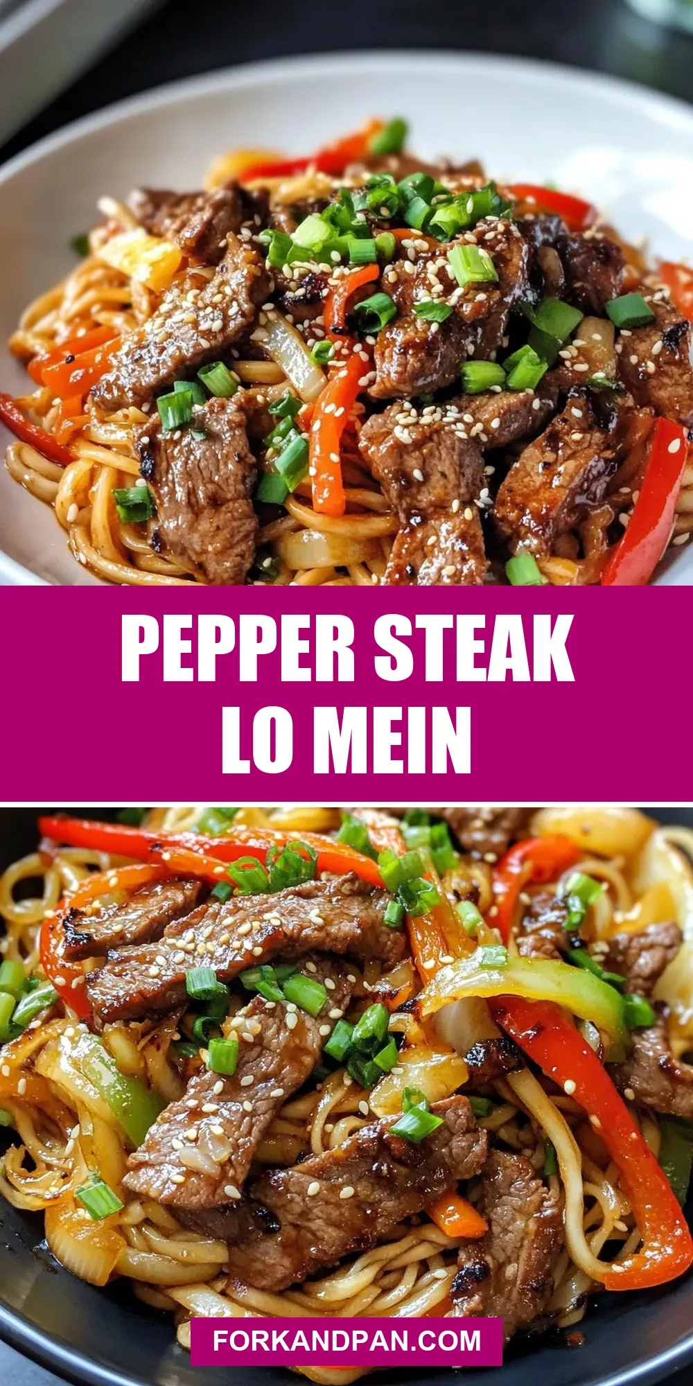 Easy Pepper Steak Lo Mein Recipe
