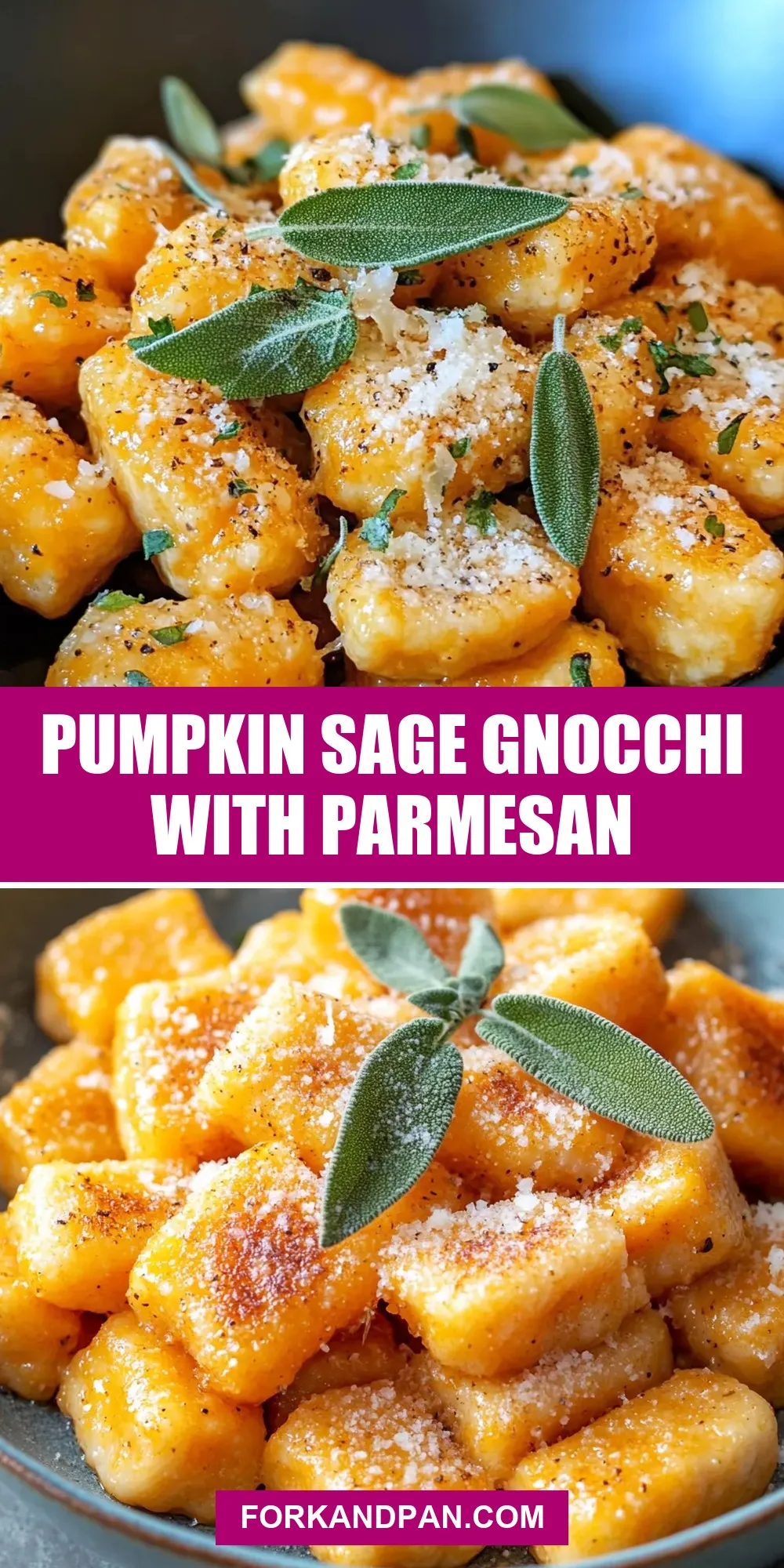 Pumpkin Sage Gnocchi With Parmesan (Easy & Delicious)