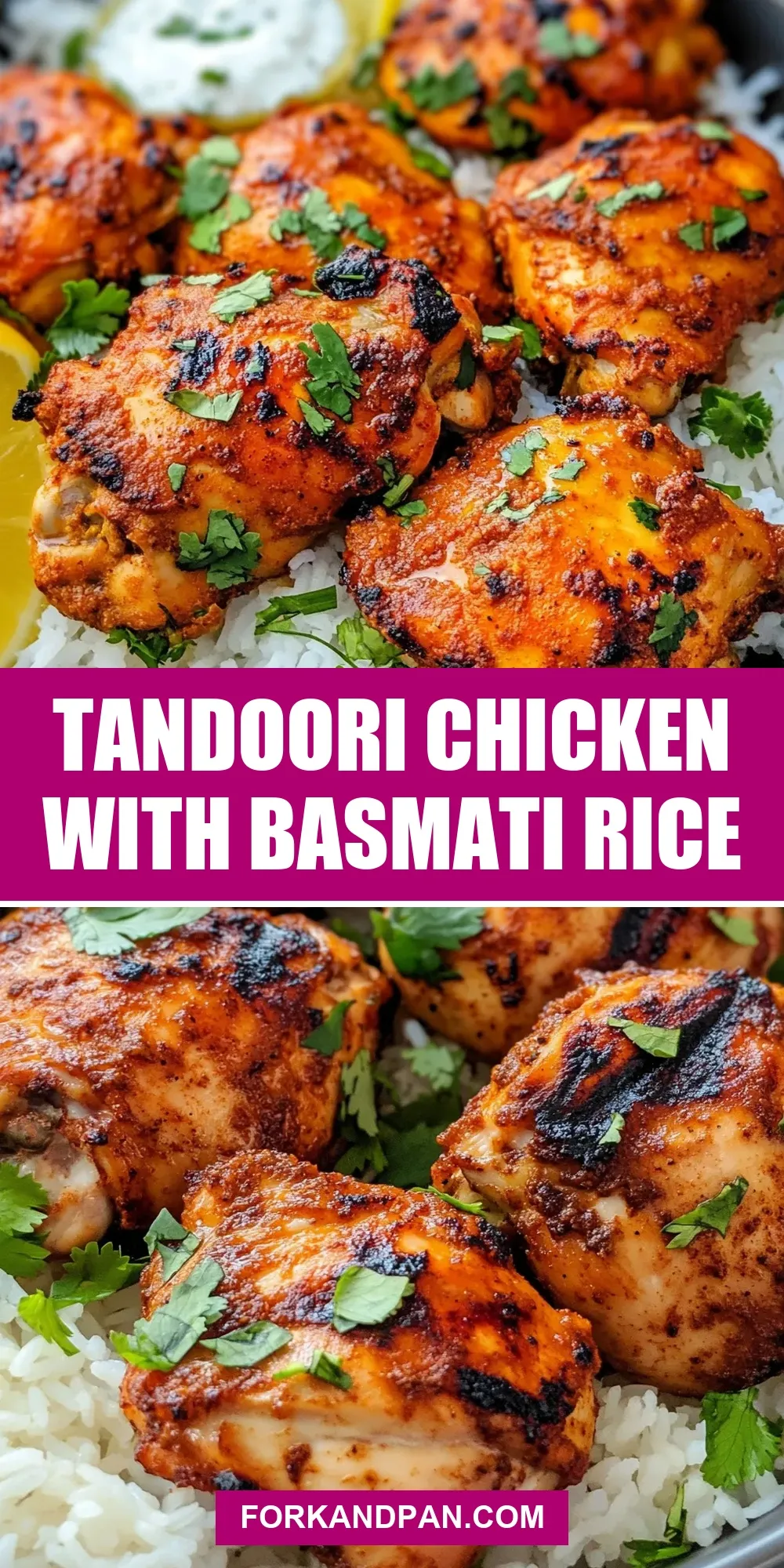 Easy Tandoori Chicken With Basmati Rice Recipe