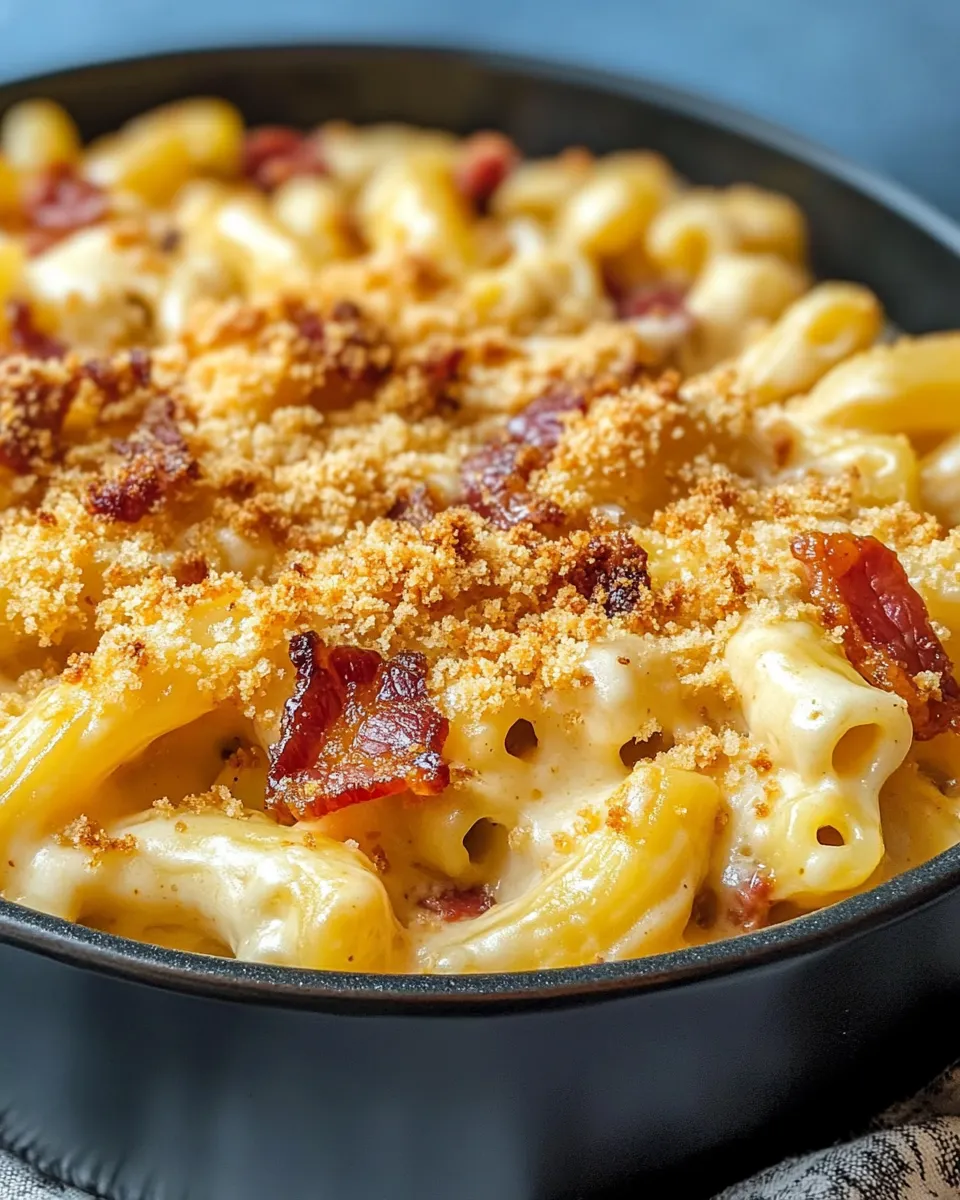 Delicious Butternut Squash Mac & Cheese with Bacon image