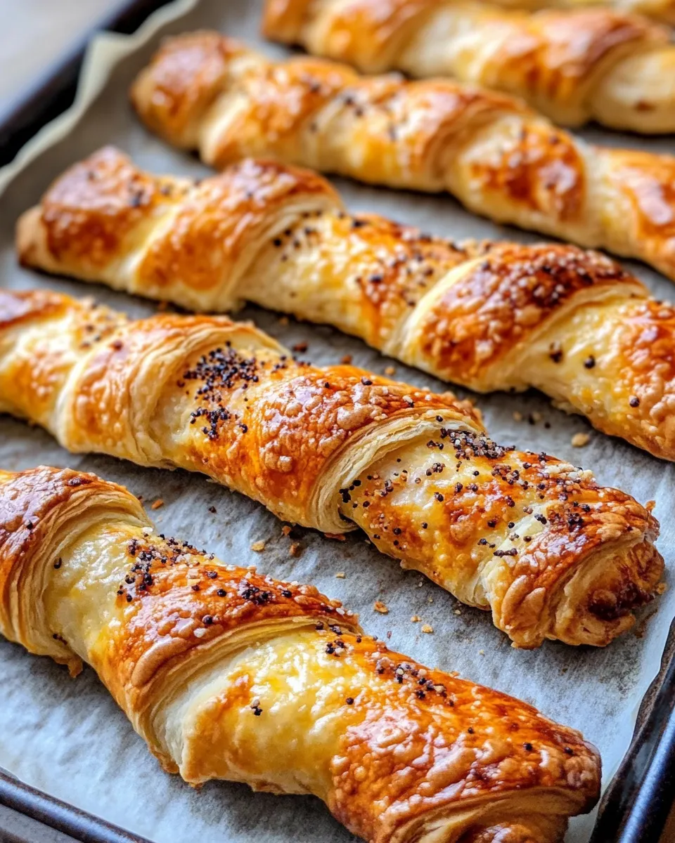 Delicious Honey Mustard Danish Pastry Twists plate image