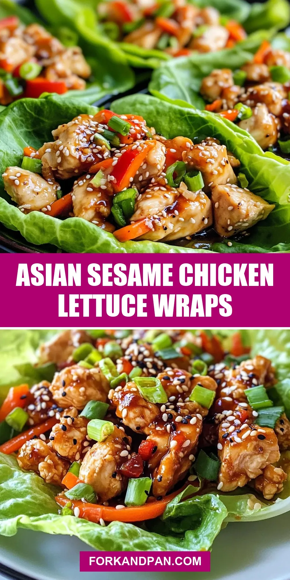 How To Make Perfect Asian Sesame Chicken Lettuce Wraps