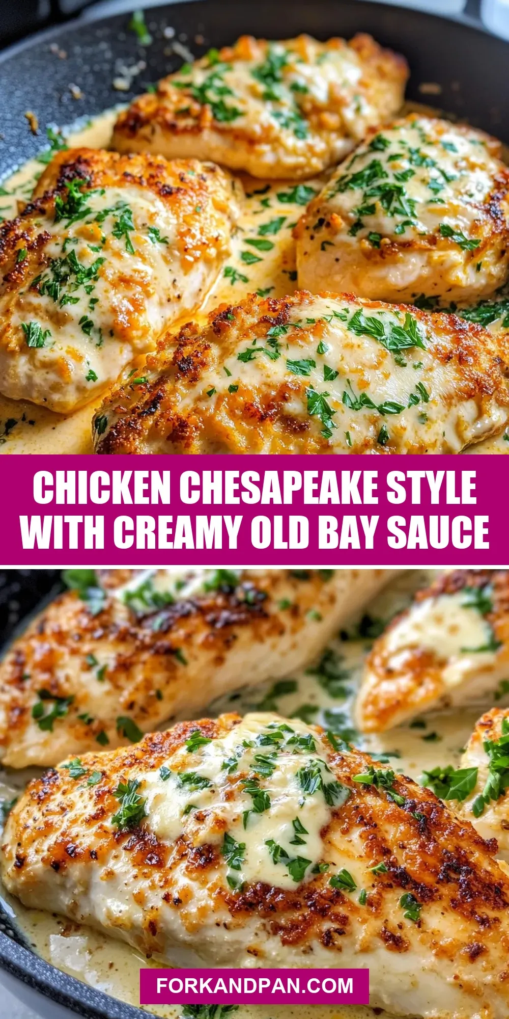 How To Make Irresistible Chicken Chesapeake Style With Creamy Old Bay Sauce