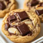 Homemade Almond Amaretto Chocolate Chunk Cookies photo