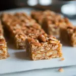 Homemade Almond Honey Squares photo