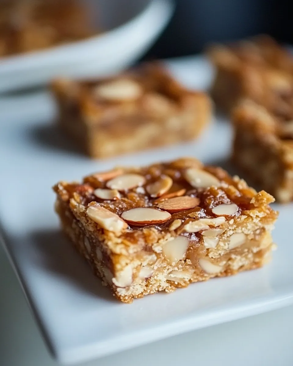 Best Almond Honey Squares image