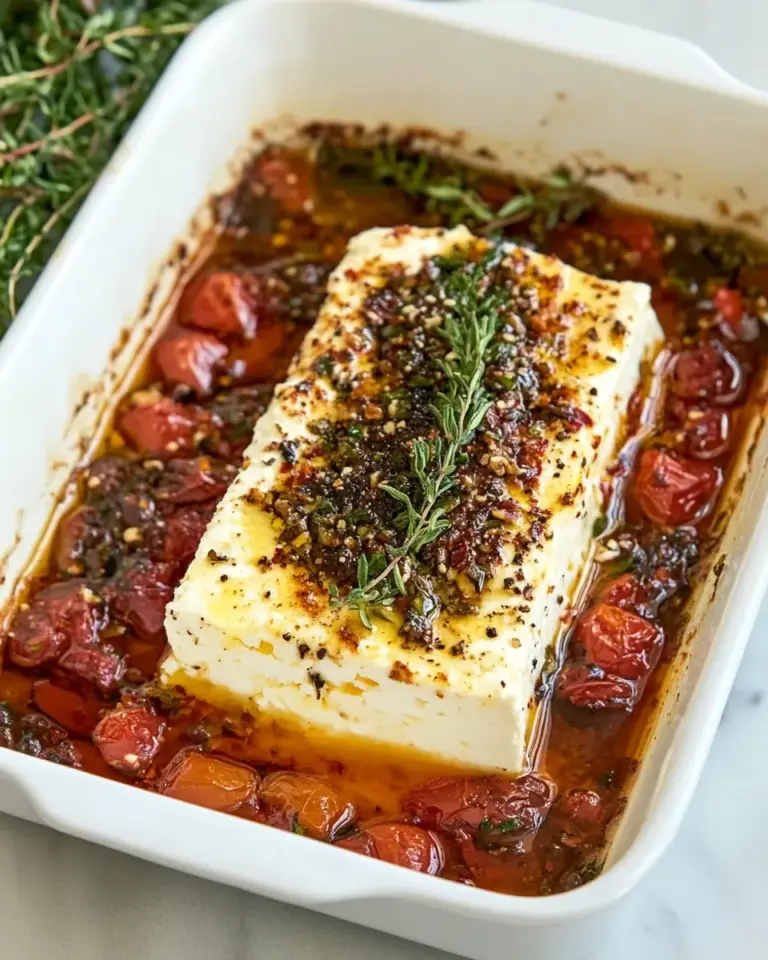 Homemade Baked Feta Cheese recipe photo