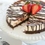 Homemade Banana Split Cheesecake photo