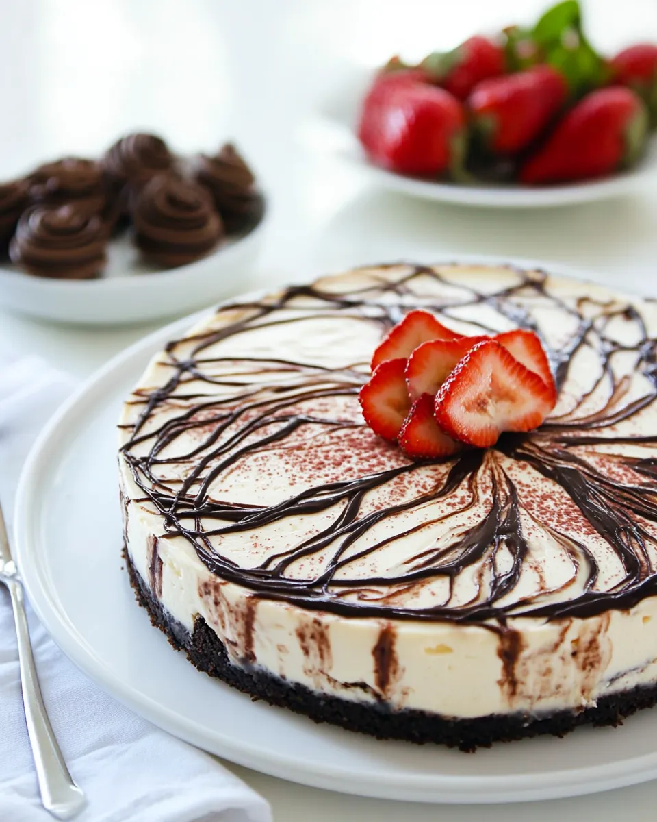 Easy Banana Split Cheesecake recipe photo