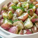 Homemade Buttered Red Potatoes with Dill photo