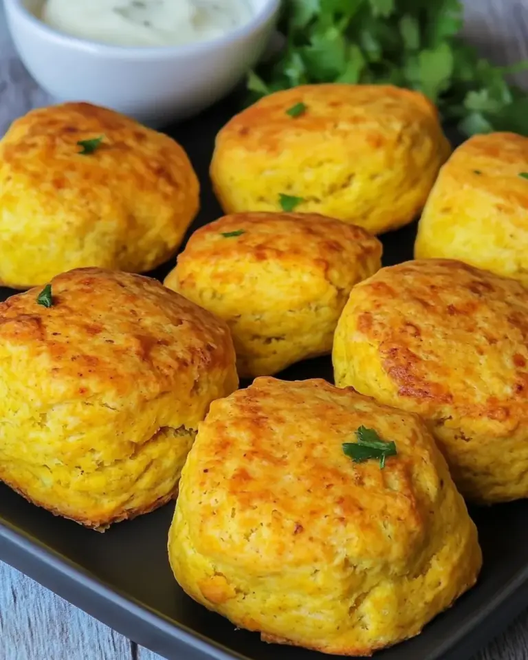 Homemade Cheese & Turmeric Scones photo