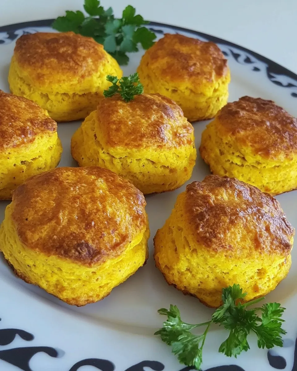 Easy Cheese & Turmeric Scones recipe photo